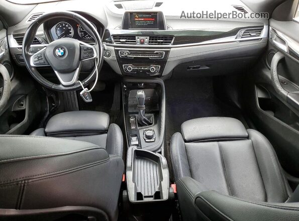 WBXYJ3C39JEJ75605 2018 BMW X2 White Widok zestawu wskaźników