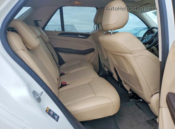 4JGDA0EB6GA642800 2016 MERCEDES-BENZ GLE White უკანა სალონის ხედი