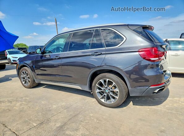 5UXKR0C54J0Y02637 2018 BMW X5 Серый Задняя правая четверть