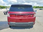 2016 Land Rover Range Rover Sport Hse Красный vin: SALWR2PF5GA653586