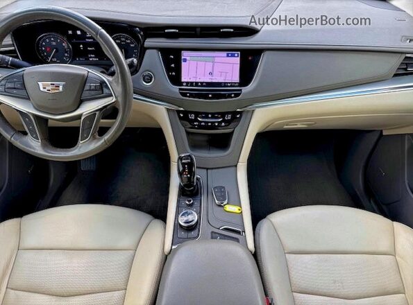 1GYKNDRS7LZ196339 2020 CADILLAC XT5 Серый Вид щитка приборов