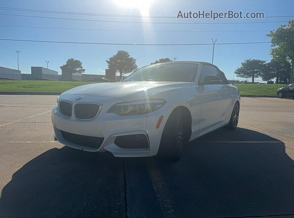 WBA2N1C56JVC28015 2018 BMW M2 White Задня права чверть