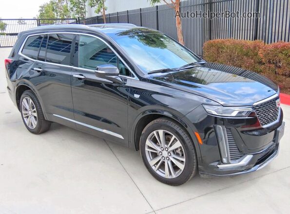 1GYKPCRS9RZ755645 2024 CADILLAC XT6 Черный Передняя левая четверть