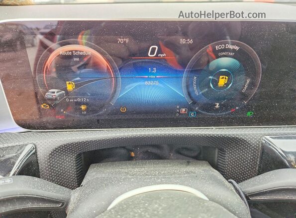 WDD3G4EB4KW017884 2019 MERCEDES-BENZ A Red Vista de los asientos traseros