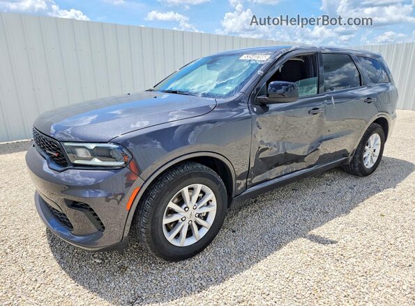 1C4RDHDG2TC175323 2026 DODGE DURANGO Gray წინა მარცხენა ხედი სამი მეოთხედიდან