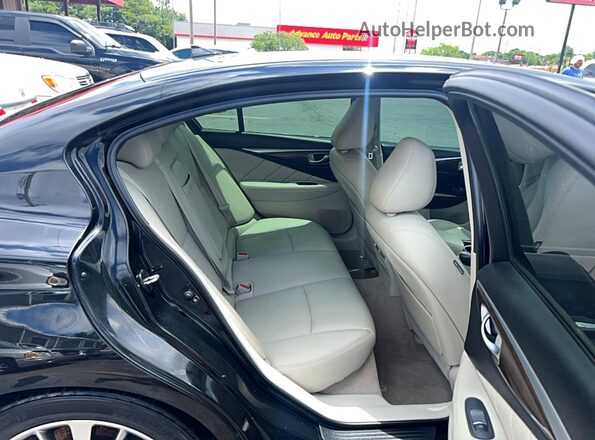 JN1EV7AP5JM354296 2018 INFINITI Q50 Черный Вид салона спереди