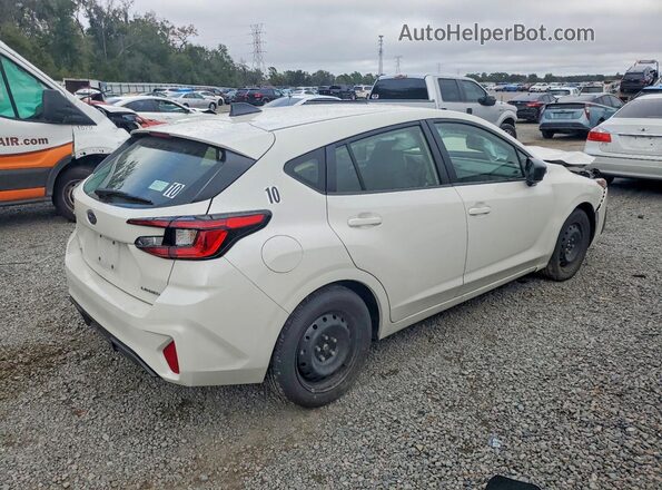 JF1GUABC8S8319737 2025 SUBARU IMPREZA White Przód prawy
