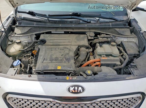 KNDCC3LC4H5063659 2017 KIA NIRO Белый Вид подкапотного пространства