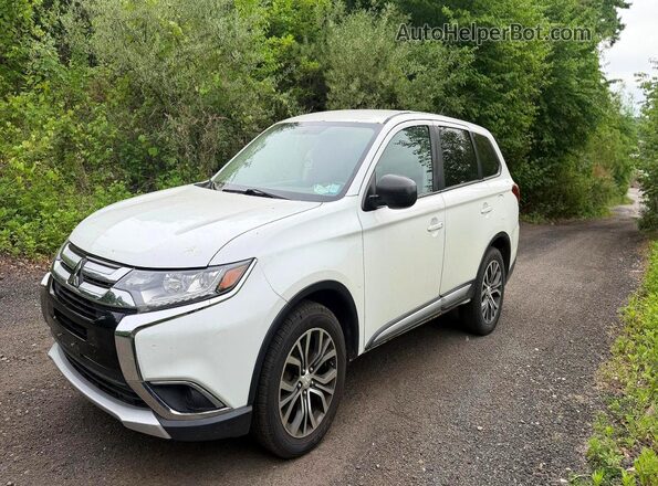JA4AZ3A34GZ037976 2016 MITSUBISHI OUTLANDER Белый Задняя левая четверть