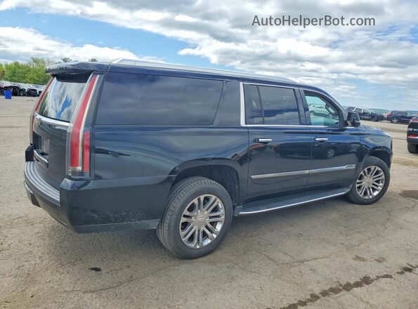 1GYS4GKJ9JR114288 2018 CADILLAC ESCALADE Черный Передняя правая четверть