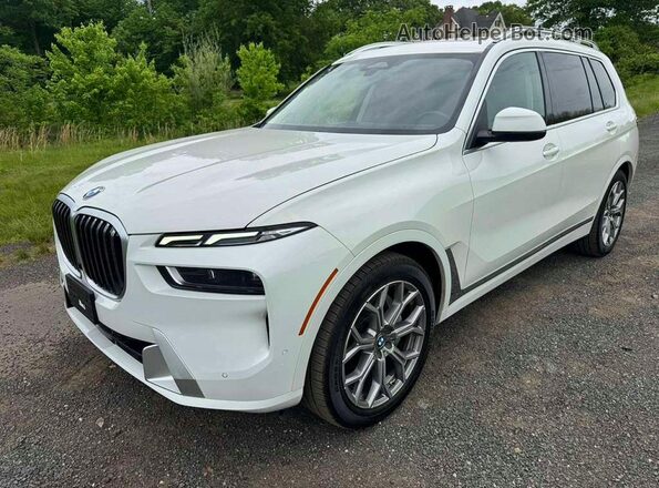 5UX23EM05P9R82524 2023 BMW X7 White Tył lewy