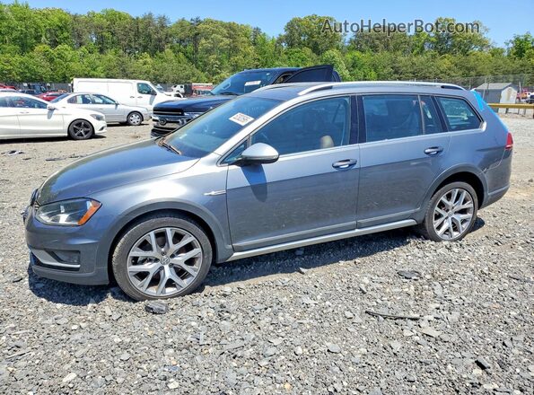 3VWH17AU7HM527534 2017 VOLKSWAGEN GOLF Серый Задняя левая четверть