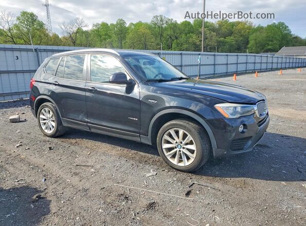5UXWX9C51G0D67406 2016 BMW X3 Черный Вид спереди