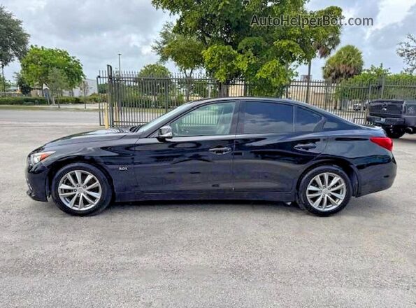 JN1EV7AR8HM835199 2017 INFINITI Q50 Черный Вид наклейки с VIN-кодом