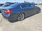 2019 Bmw 740 Xi Gray vin: WBA7E4C51KGV28667
