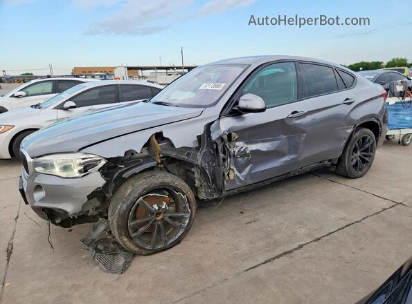 5UXKU0C59K0S97436 2019 BMW X6 Серый Передняя левая четверть