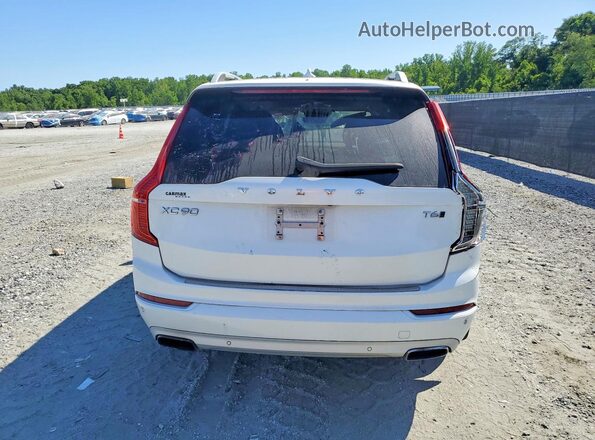 YV4A22PK7G1020832 2016 VOLVO XC90 Белый Вид салона спереди