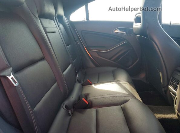WDDSJ4EB0GN291805 2016 MERCEDES-BENZ CLA-CLASS Silver უკანა სალონის ხედი
