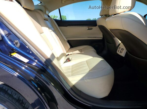 58ABK1GG2GU010399 2016 LEXUS ES Синий Вид задних сидений
