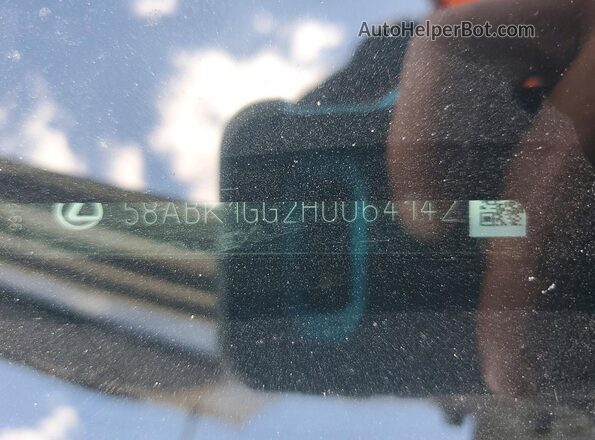 58ABK1GG2HU064142 2017 LEXUS ES Серебряный Вид подкапотного пространства