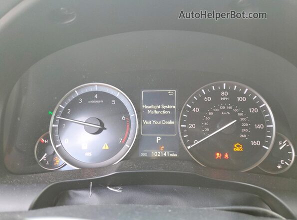 58ABK1GG2HU072905 2017 LEXUS ES White Սարքավորումների վահանակի տեսք