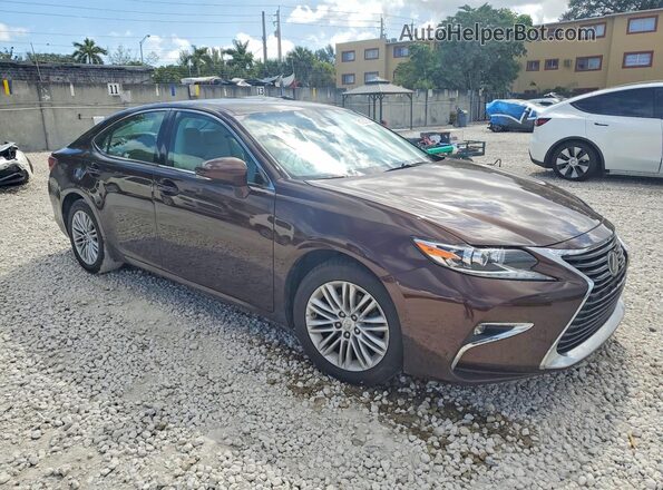 58ABK1GG4HU078530 2017 LEXUS ES Коричневый Передняя правая четверть