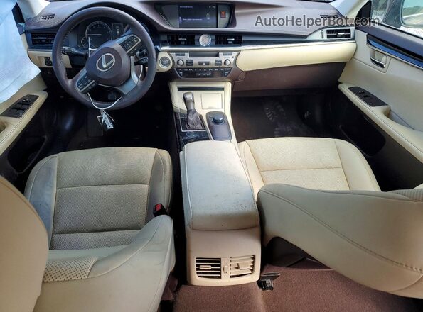 58ABK1GG4HU078530 2017 LEXUS ES Коричневый Вид панели приборов