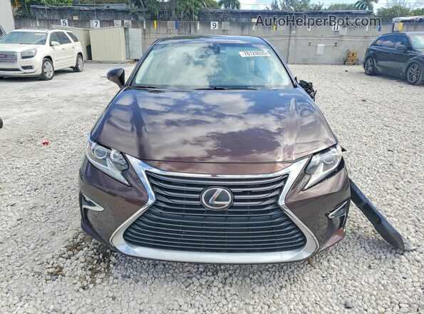 58ABK1GG4HU078530 2017 LEXUS ES Коричневый Вид спереди