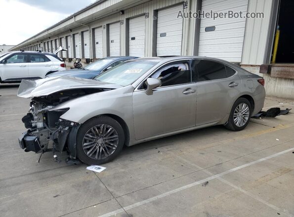 58ABK1GG5GU010252 2016 LEXUS ES Silver წინა მარცხენა ხედი სამი მეოთხედიდან
