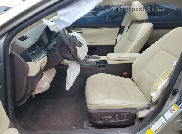 58ABK1GG5GU010252 2016 LEXUS ES Silver წინა სალონის ხედი