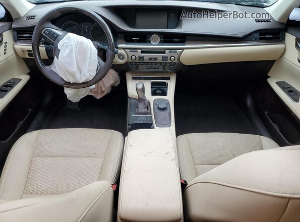 58ABK1GG5GU010252 2016 LEXUS ES Silver წინა პანელის ხედი