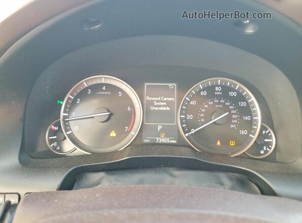 58ABK1GG5HU044709 2017 LEXUS ES Белый Вид щитка приборов