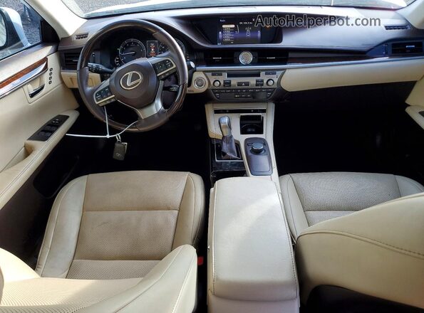 58ABK1GG5HU044709 2017 LEXUS ES Белый Вид панели приборов