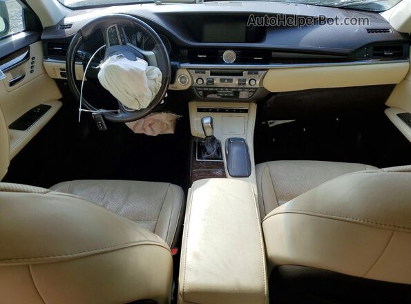 58ABK1GGXHU073848 2017 LEXUS ES Tan წინა პანელის ხედი