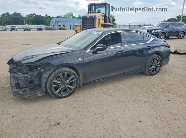58ABZ1B11KU016850 2019 LEXUS ES Черный Передняя левая четверть