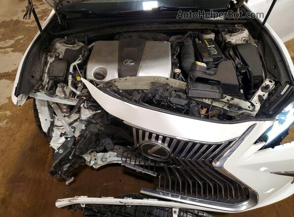 58ABZ1B13KU034265 2019 LEXUS ES Белый Вид задней части салона