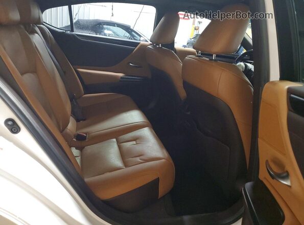 58ABZ1B13KU034265 2019 LEXUS ES Белый Вид задних сидений