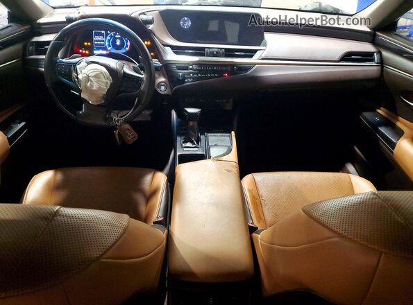 58ABZ1B13KU034265 2019 LEXUS ES Белый Вид панели приборов