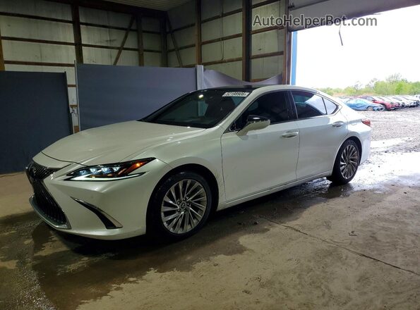 58ABZ1B16KU028248 2019 LEXUS ES Белый Передняя левая четверть