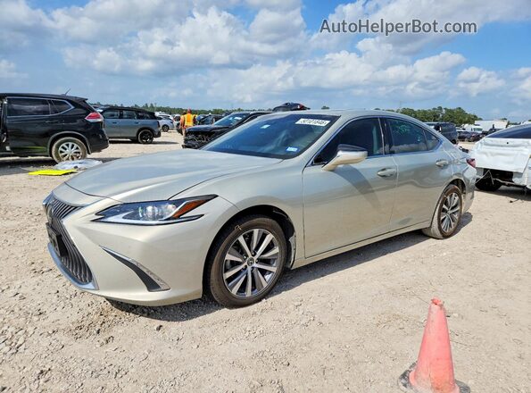 58ABZ1B16KU044160 2019 LEXUS ES Желто-коричневый Передняя левая четверть
