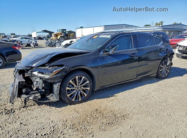 58ABZ1B16KU045311 2019 LEXUS ES Черный Передняя левая четверть