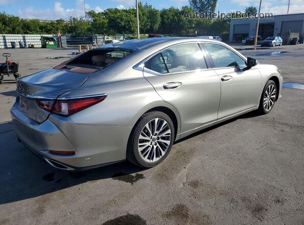 58ABZ1B19KU010780 2019 LEXUS ES Серебряный Задняя правая четверть