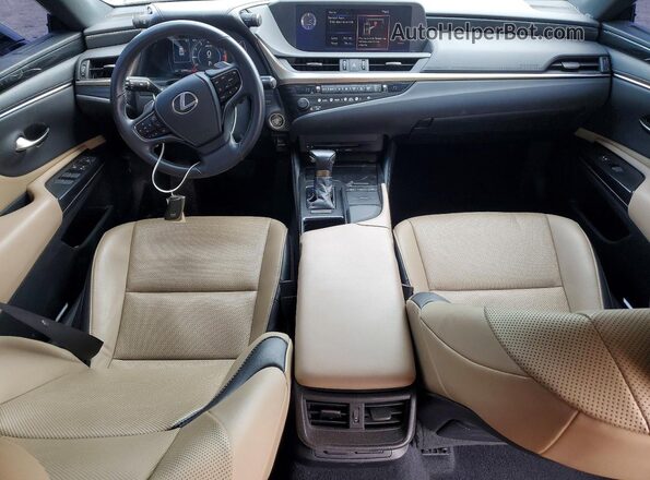 58ACZ1B15LU076331 2020 LEXUS ES Gold Widok deski rozdzielczej