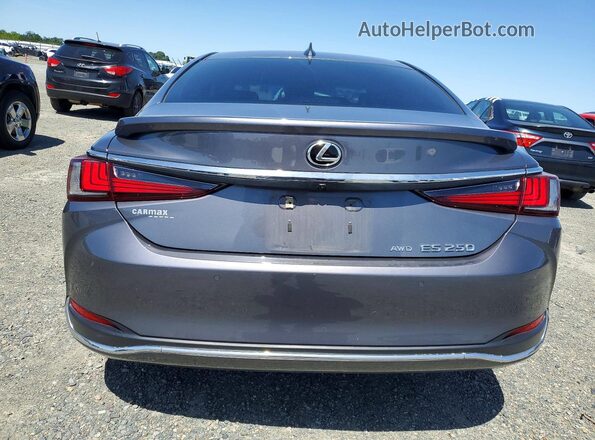 58AD11D16MU001096 2021 LEXUS ES Gray Вид ззаду