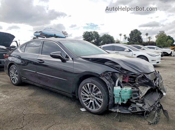 58AD21B18LU009585 2020 LEXUS ES Black Przód prawy