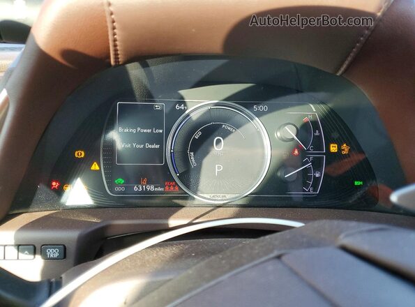 58ADA1C10MU011527 2021 LEXUS ES Черный Вид щитка приборов