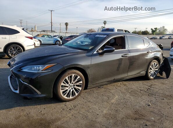 58ADA1C10MU011527 2021 LEXUS ES Черный Передняя левая четверть