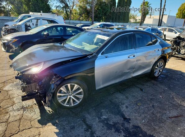 58ADA1C16RU045592 2024 LEXUS ES Черный Передняя левая четверть