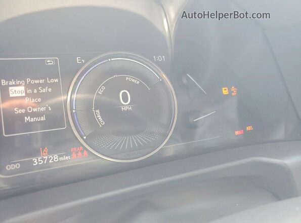 58ADA1C1XRU037902 2024 LEXUS ES Белый Вид щитка приборов