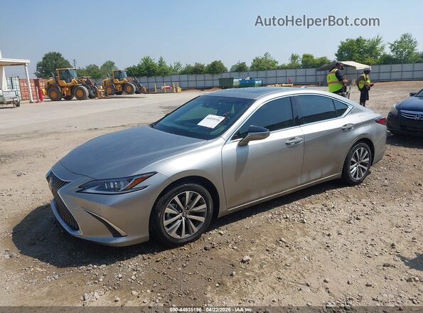 58ADZ1B10MU096931 2021 LEXUS ES 350 Silver Առջևի ձախ երեք քառորդ տեսարան